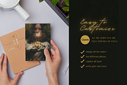 New Year GREETING CARD CANVA TEMPLAT, a Card Template by The Little Lily Studio (Thumbnail 5 of 5)