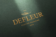 Craft Paper Logo Mockup, a Mockup by Design Squad (Thumbnail 1 of 4)