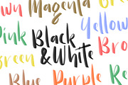 Moligne - SVG Font Duo (40% OFF), a Script Font by Littlehand (Thumbnail 2 of 9)