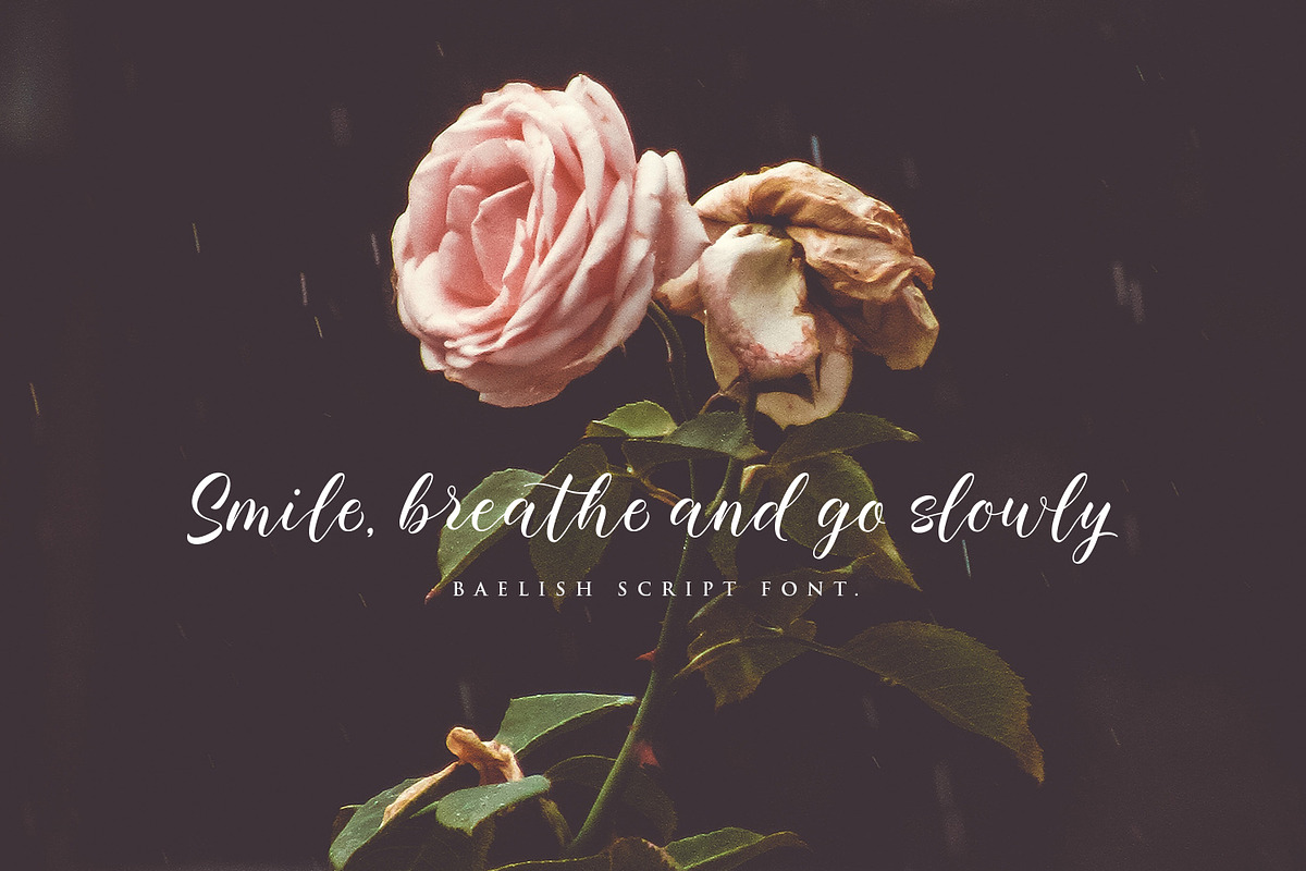 Baelish - Script Font preview 4