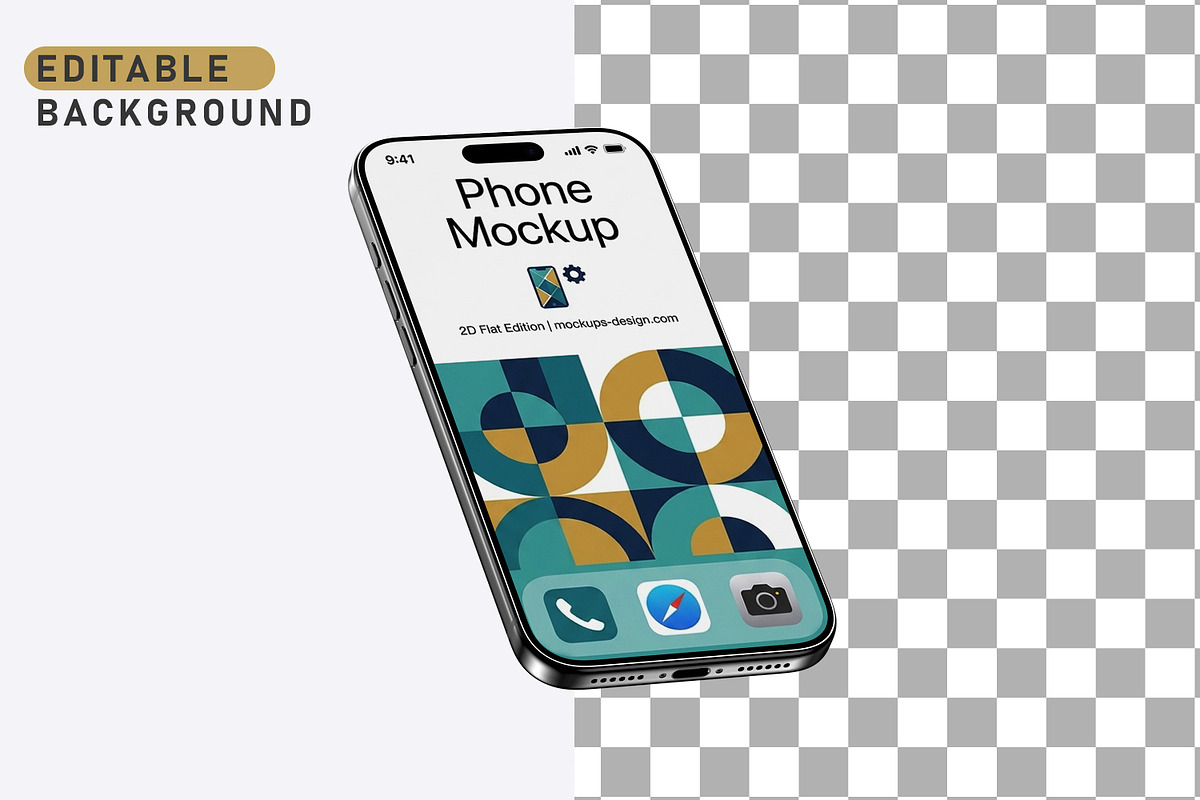 iPhone 16 Pro Mockup, an iPhone Mockup by pixelmock (Photo 5 of 25)