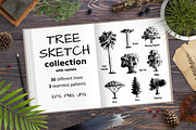 Set of Sketch Trees, an Object Graphic by Olena (Thumbnail 1 of 3)