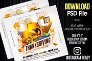 Thanksgiving Flyer Template, a Templates & Theme by MithilaCreation (Thumbnail 2 of 6)
