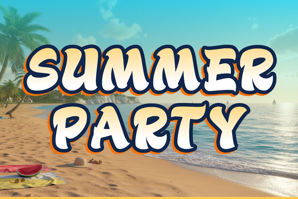 Coral Summer, a Font by Limited.studio (Photo 2 of 7)