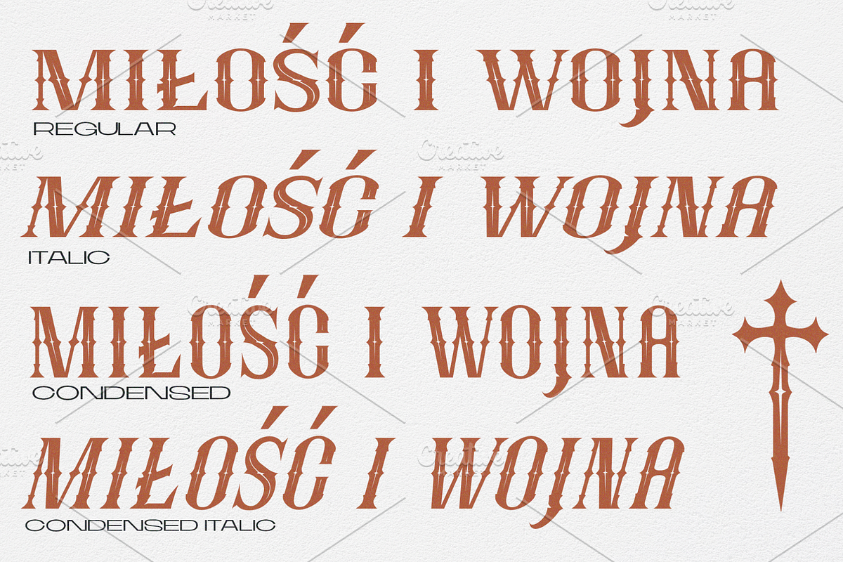 Fatum Brutum - Modern Blackletter, a Blackletter Font by Mofr 24 (Photo 7 of 8)