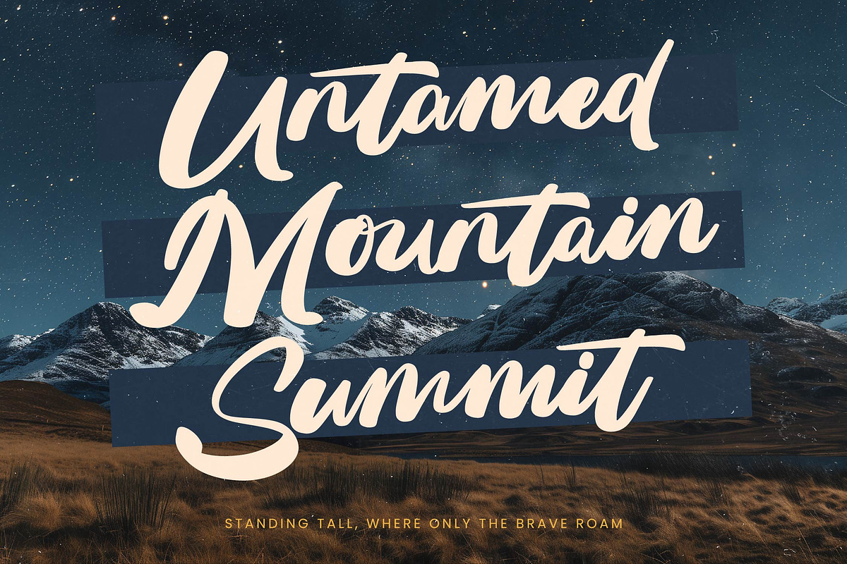 Replant United Bold Calligraphy Font, a Font by Letterena Studios Script (Photo 15 of 20)