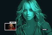 Futuristic Monitor Photo Effect, a Layer Style Add-On by dokudokunomi (Thumbnail 2 of 5)