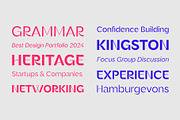 Brendiva Font Family, a Sans Serif Font by Digitype Studio (Thumbnail 7 of 10)