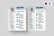 CV Resume, a Resume Template by Leaflove (Thumbnail 1 of 5)