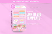 Bright Link in Bio, a Landing Page Template by SunshineStudioBoutique (Thumbnail 1 of 9)
