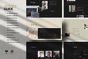 Services Guide Keynote Template, a Presentation Template by White Graphic (Thumbnail 2 of 7)