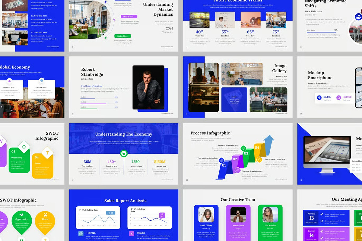 Economy Presentation Powerpoint, a Presentation Template by Fit-tee (Photo 2 of 2)