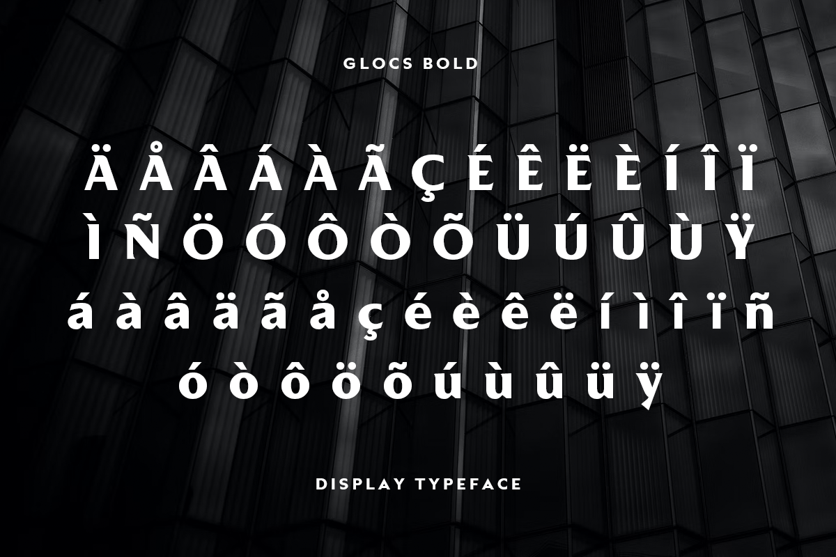 Vintage Font - Glocs, a Sans Serif Font by Yukita Creative (Photo 13 of 17)