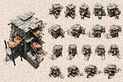 Isometric Ancient City Pack, an Object Graphic by Beatheart Creative Studio (Thumbnail 19 of 77)