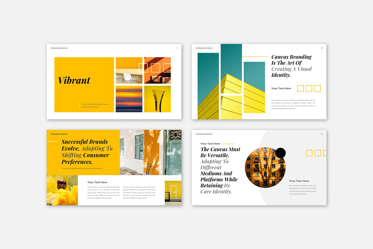 Vibrant Creative Business Keynote, a Presentation Template by Robs Daily Design (Photo 2 of 9)