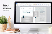 Annual Report Brochure Template, a Brochure Template by Sabin (Thumbnail 6 of 6)