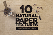 Natural Paper Textures x10, a Texture Graphic by SmartDesigns (Thumbnail 1 of 5)