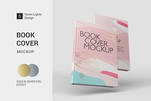 Book Cover Mockup Set
