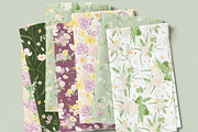 Floral Vector Illustration & Pattern, a Decorative Illustration by Inna Moreva (Thumbnail 9 of 11)