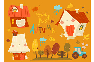 Cartoon Illustration with cute, an Object Illustration by Maria Starus