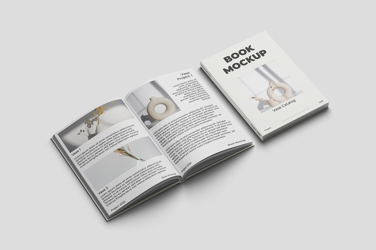 Book Mockup, a Books & Magazine Mockup by scribrostudio (Photo 6 of 10)
