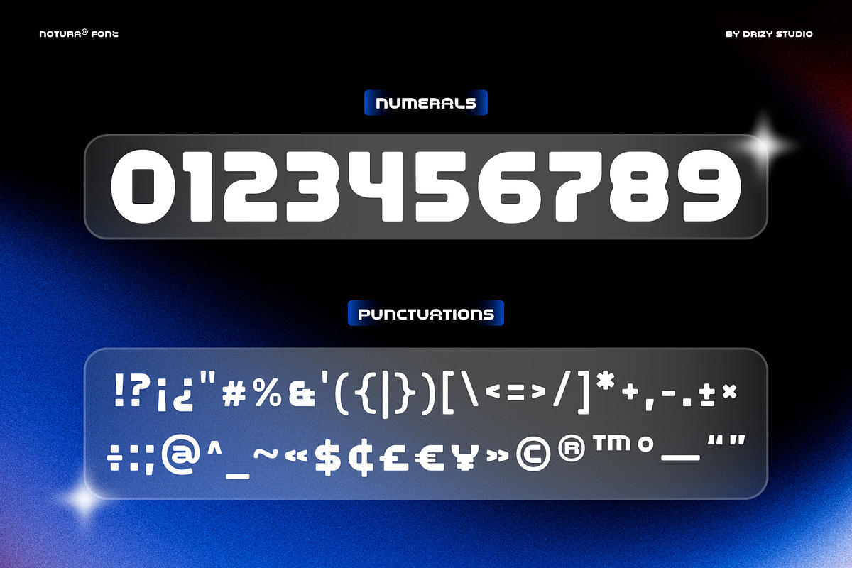 Notura – Rounded Display Sans Font, a Sans Serif Font by Drizy (Photo 5 of 10)