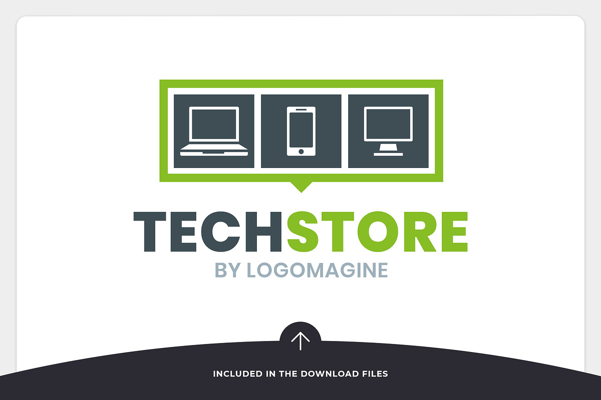 Tech Store Logo Template, a Branding & Logo Template by LOGOMAGINE (Photo 6 of 13)