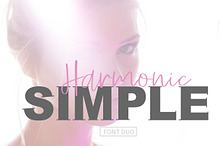SIMPLE Harmonic Font Duo