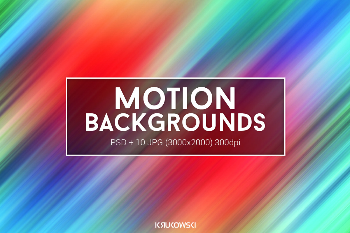 Motion Background, a Texture Graphic by Krukowski Graphics