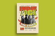 Indie Rock Music Party Flyer, a Flyer Template by megarez (Thumbnail 1 of 3)