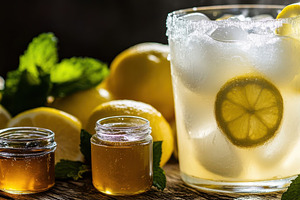 Rustic Lemonade Arrangement, a Food & Drink Photo by Virgo Studio