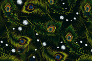 Diamonds in peacock feathers, an Object Graphic by artabramova (Thumbnail 8 of 9)