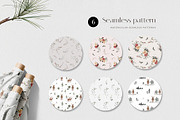 Watercolor Christmas Winter Holiday, an Illustration by WalaPalette (Thumbnail 13 of 18)