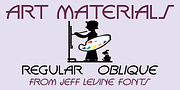 Art Materials JNL, a Font by Jeff Levine Fonts (Thumbnail 1 of 5)