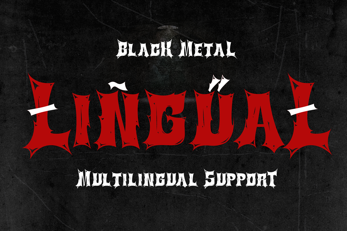 Betok - Black Metal Font, a Blackletter Font by MaikoHatta (Photo 7 of 7)