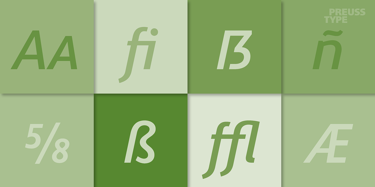 CognitaSans PRO, a Sans Serif Font by preussTYPE (Photo 8 of 8)
