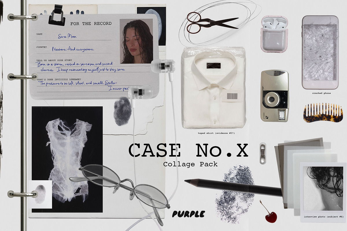 CASE No.X: Collage Pack, an Object Graphic by Purple (Photo 1 of 10)