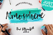 Atmosphere Script+ Watercolor PNG, a Script Font by Yasir Ekinci (Thumbnail 1 of 7)