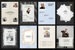 Aura | Editorial Instagram Templates, a Social Media Template by OliaMuseDesign