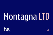 Montagna LTD, a Sans Serif Font by Hederae Type Foundry (Thumbnail 1 of 20)