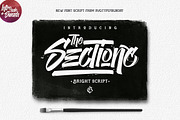 The Sectione Bright, a Script Font by Rvq Type Foundry (Thumbnail 1 of 6)