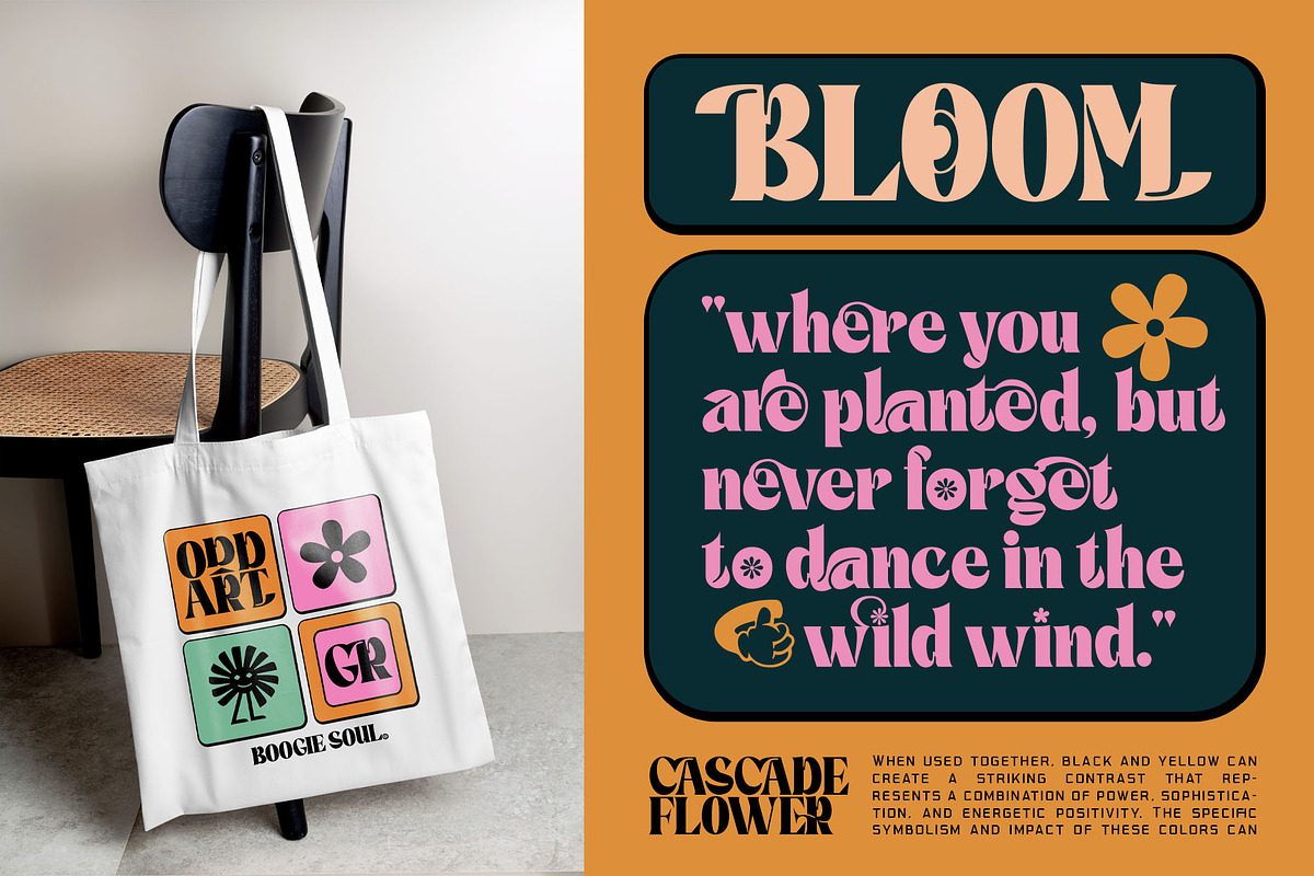 Boogie Soul Typeface, a Serif Font by alit design (Photo 10 of 18)