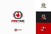 Set of Fire Watch Logo designs, a Branding & Logo Template by Lucky Creative (Thumbnail 2 of 5)
