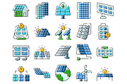 Solar panel energy collection system, an Object Graphic by pikepicture (Thumbnail 2 of 3)