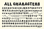 Radey Rough, a Serif Font by Craft Supply Co. (Thumbnail 8 of 8)