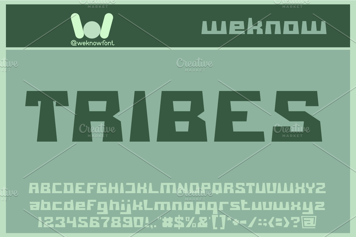 Sculpture font, a Font by weknow (Photo 2 of 5)