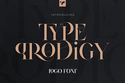 Type Prodigy - serif logo font, a Serif Font by VP Fonts (Thumbnail 1 of 24)