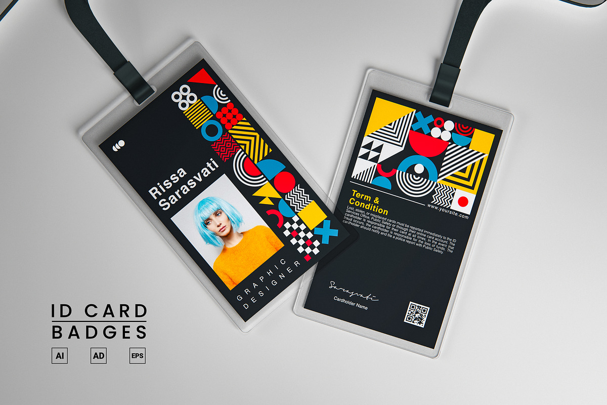 ID Card Badge - Columbus, a Card Template by Aprndy85 (Photo 1 of 2)