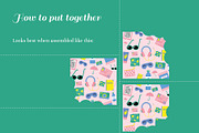 Girly Vacation Pattern, a Pattern Graphic by koberstein (Thumbnail 3 of 3)