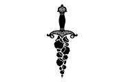 Ornamental Dagger Silhouette Bundle, an Object Illustration by Gaye Art (Thumbnail 2 of 31)